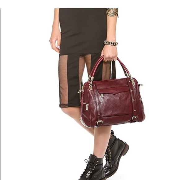 GUC Rebecca Minkoff leather with gold hardware Cupid in chocolate brown - Picture 10 of 10